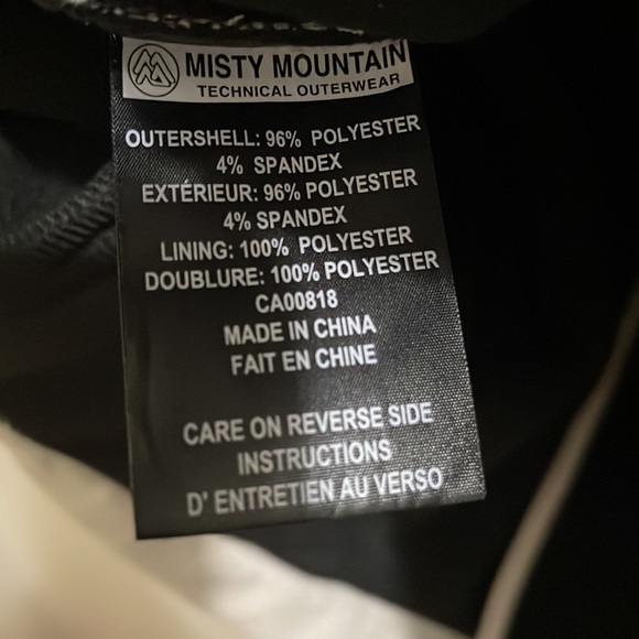 Misty Mountain gray jacket (sz l) - Picture 14 of 15